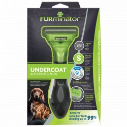 FURminator Undercoat deShedding Tool for Small Long Hair Dog