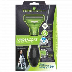 FURminator Undercoat deShedding Tool for Small Short Hair Dog