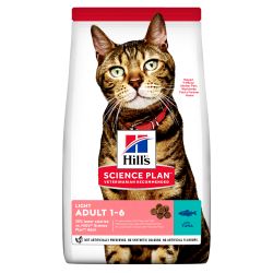 HILL'S SCIENCE PLAN Adult Light Dry Cat Food Tuna