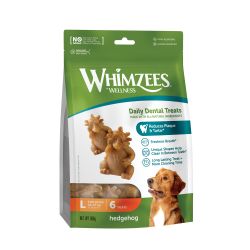 WHIMZEES Hedgehog Dental Dog Chew Value Bag