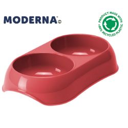 Moderna Gusto Twin Bowl Spicy Coral