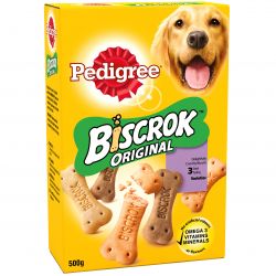 PEDIGREE Biscrok Biscuits Original Dog Treats 500g