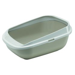 Comfy Step Open Litter Tray Warm Grey