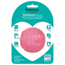 Rosewood Biosmart Puppy Ball Pink