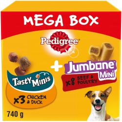 Pedigree Tasty Minis & Jumbone Small Mega Box 