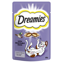 Dreamies Cat Treats with Duck 60g