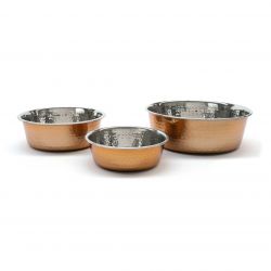 Rosewood Copper Pet Bowl