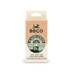 Beco Compostable Unscented Poop Bags 48 Pack