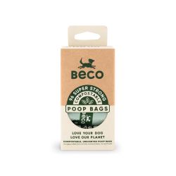 Beco Compostable Poop Bags, Unscented, 96 Pack