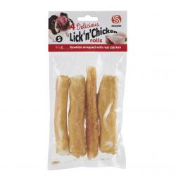 Treat 'N' Chew Lick 'N' Chicken Rolls 5"