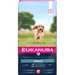 Eukanuba Dog Adult Small & Medium  SALMON & BARLEY WITH A HINT OF SPINACH