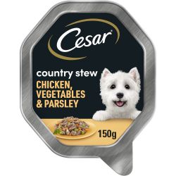 Cesar Country Stew Wet Dog Food with Chicken & Vegetable in Gravy 