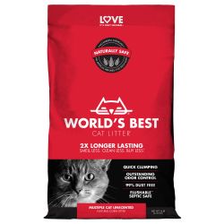 Worlds Best Cat Litter 14lb Multi Cat Unscented (6.35kg)