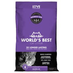 Worlds Best Cat Litter 14lb Lavender Scented (6.35kg)