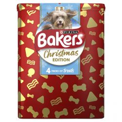 BAKERS Dog Treats Christmas Tin 386g