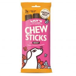 Lily's Kitchen Adult Dog Chew Sticks Beef