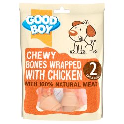 Good Boy Bones Wrapped with Chicken Large