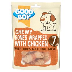 Good Boy Bones Wrapped with Chicken Mini