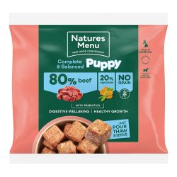 Natures Menu 80/20 Beef Puppy Nuggets