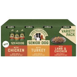 James Wellbeloved Senior Wet Dog Food Turkey, Lamb & Chicken 12pk