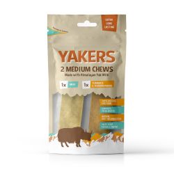 Yakers Dog Chew Mint and Turmeric 2 Pack