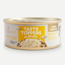 Applaws Taste Toppers Wet Dog Food Chicken in Broth Tin