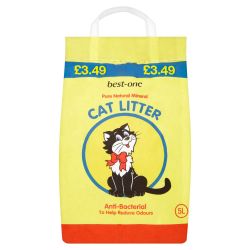 Best-one Antibacterial Cat Litter pm£3.49