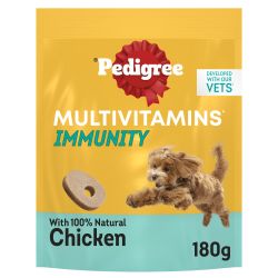 Pedigree Multivitamins Immunity Soft Dog Chews Chicken