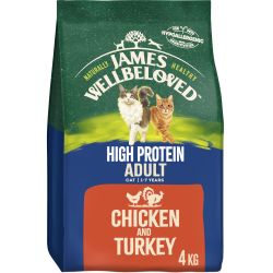 James Wellbeloved Adult Cat High Protein Chicken & Turkey
