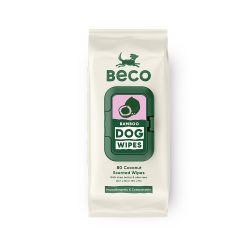 Beco Bamboo Scented Dog Wipes