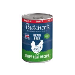 Butcher's Chicken & Tripe Dog Food Can PM£1.30