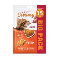 Catit Creamy Chicken Treats 15 Pack