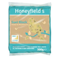 Honeyfield's Suet Block - Insect & Mealworm