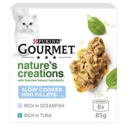 Gourmet Nature's Creations Fish Wet Cat Food 8pk
