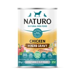 Naturo Adult Dog Grain & Gluten Free Chicken in Herb Gravy