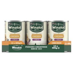 PURINA WINALOT Chicken in Jelly Wet Dog Food Can 