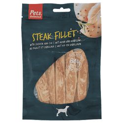 Pets Unlimited Steak Fillet Chicken & Cod
