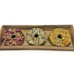 Natural Nibbles Flower Forage Donuts