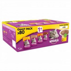 Whiskas 1+ Pouches Poultry Selection CIJ