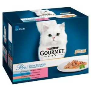 Gourmet Perle Adult Cat Ocean Delicacies Mini Fillets