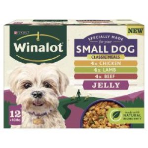 Winalot Pouches Small Dog Classic Meals In Jelly