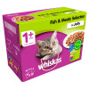 Whiskas Pouch Fish & Meaty Selection in Jelly 12 Pack