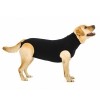 Dog Recovery Suit Black