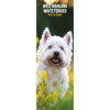West Highland Terrier Calendar Slim