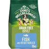 James Wellbeloved Grain Free Adult Dry Dog Food Fish & Veg