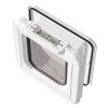 Cat Mate Elite I.D. Disc Cat Flap with Timer Control White