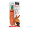 Small 'N' Furry Sisal Carrot Toy 20.3cm