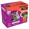 Whiskas 11+ Cat Pouches Meaty Selection in Gravy 12pk