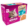 Whiskas 1+ Cat Pouches Pure Delight Fish Selection in Jelly 12pk