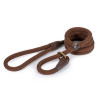 Ancol Luxury Rope Slip Lead Brown